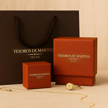 Doppelte Goldkette mit Vintage-Smaragd
