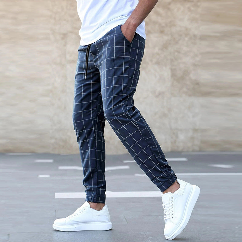 Herren Jogginghose kariert