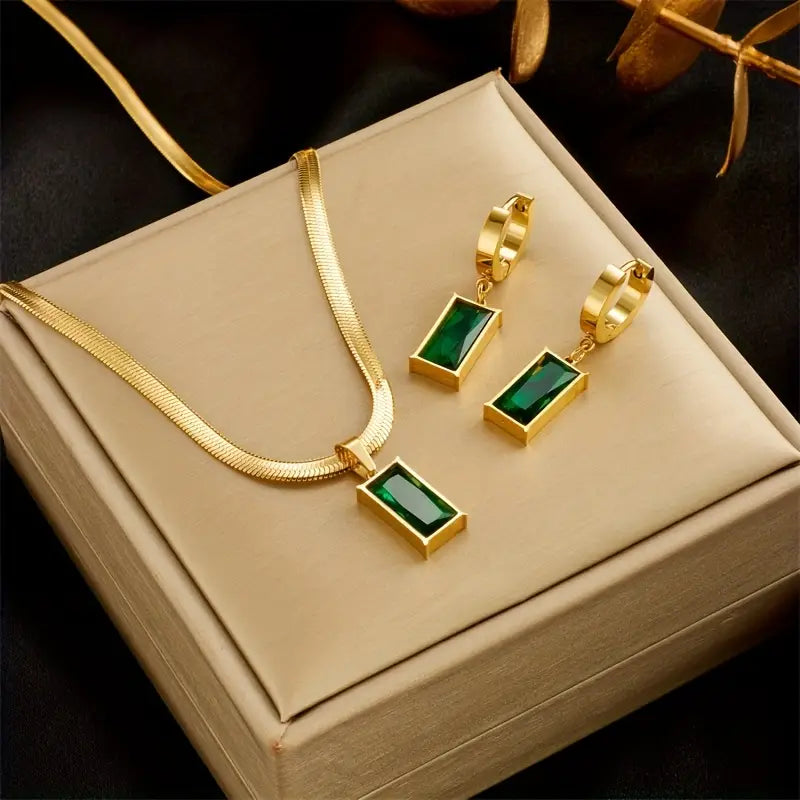 Iselotte Verdain Schmuck-Set | Gold