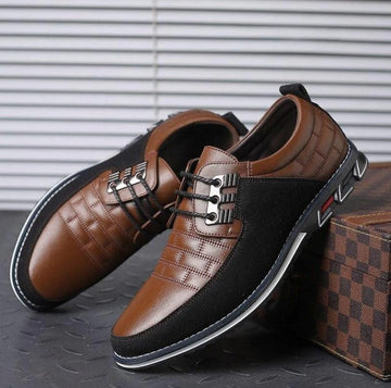 ELEGANTE BUSINESS-SCHUHE AUS LEDER