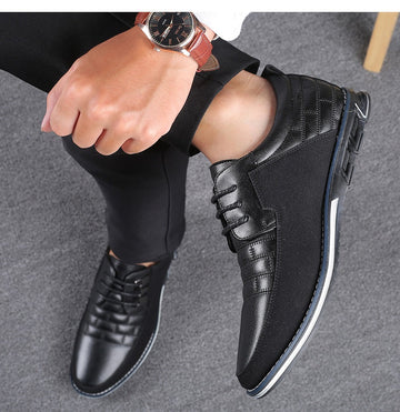 ELEGANTE BUSINESS-SCHUHE AUS LEDER