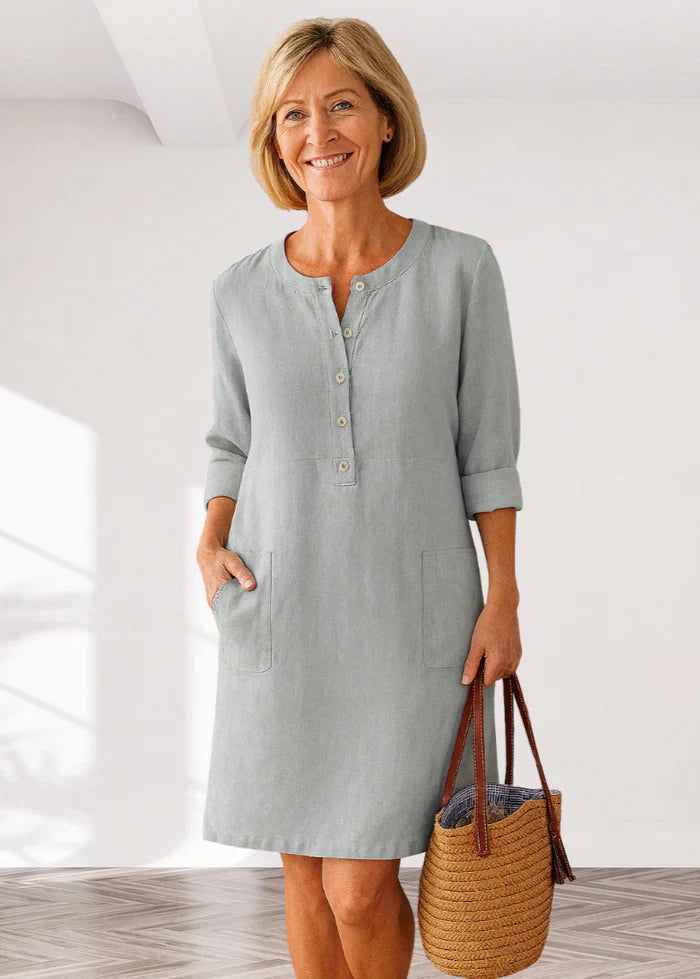 EVI | Lässiges Damenkleid mit lockerer Passform und zeitlosem Look für jeden Tag