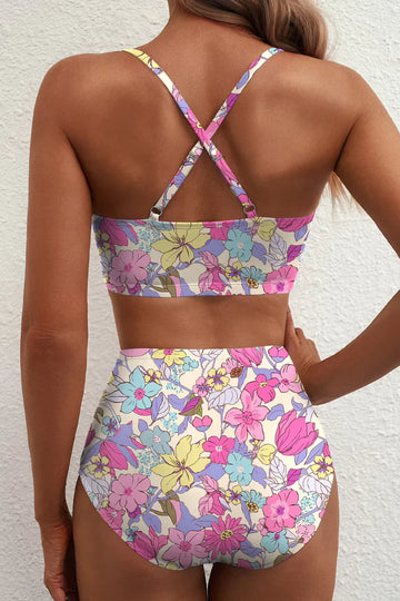 Fiona - Eleganter Figurformender Hochtaillen-Bikini