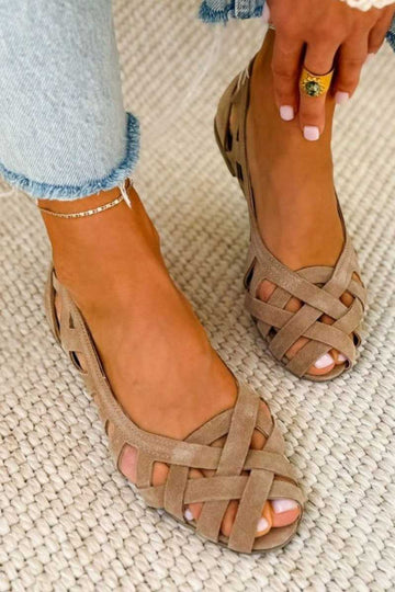 Caterina | Geflochtene Sommer-Sandalen