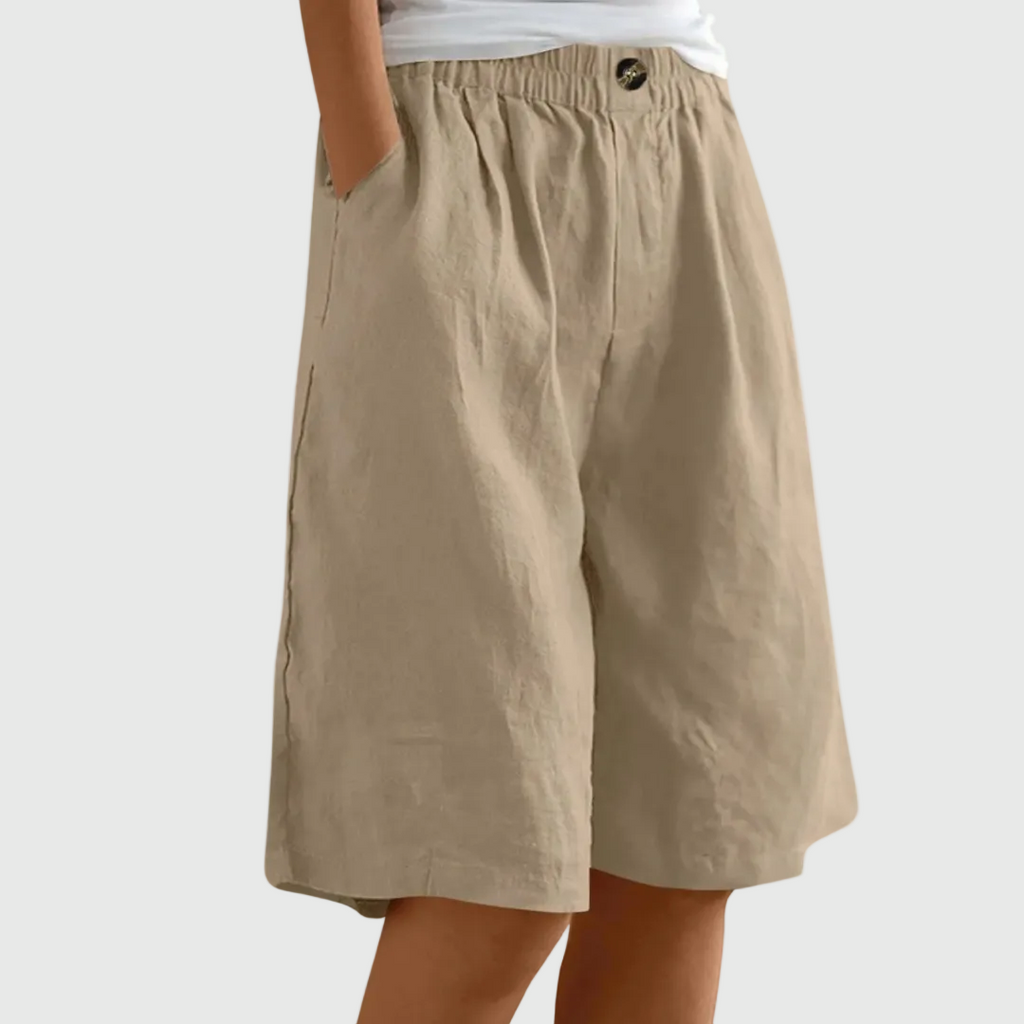 Ella | Weite Shorts mit Gummizug