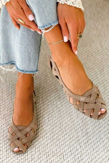 Caterina | Geflochtene Sommerschuhe – Viva Sandalen
