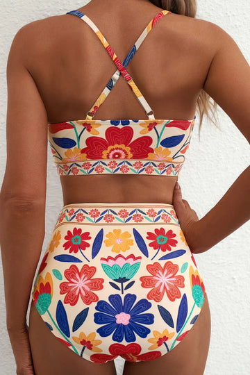 Fiona - Eleganter Figurformender Hochtaillen-Bikini