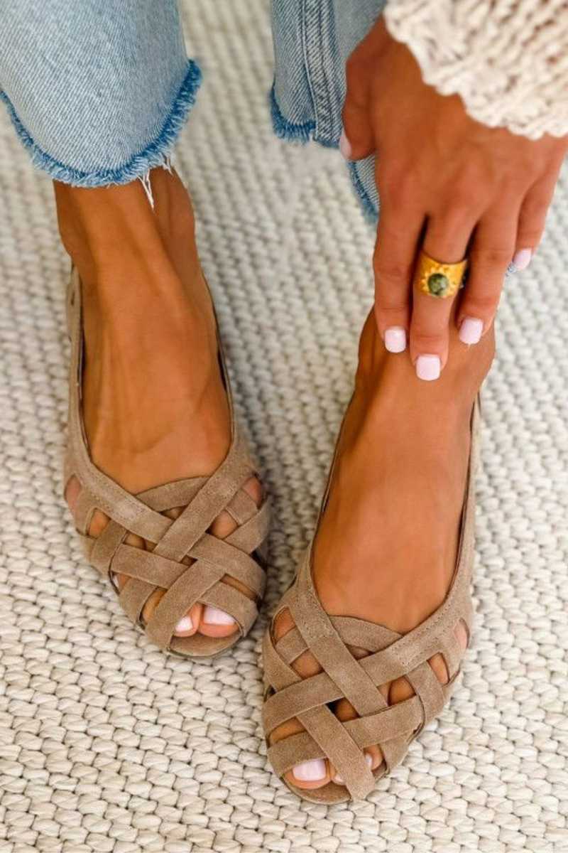 Caterina | Geflochtene Sommerschuhe – Viva Sandalen