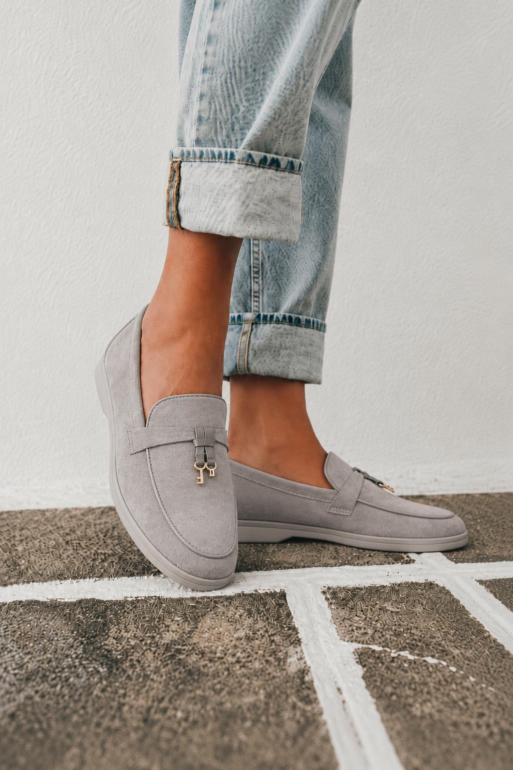 Shanna Grau Loafer