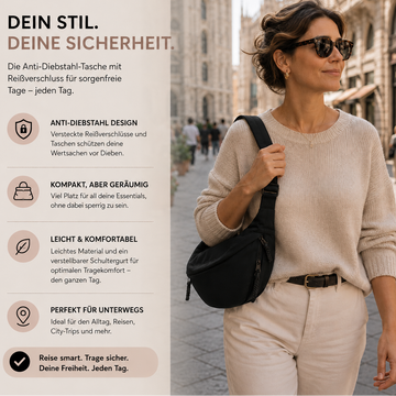 LUNA | Elegante Schultertasche