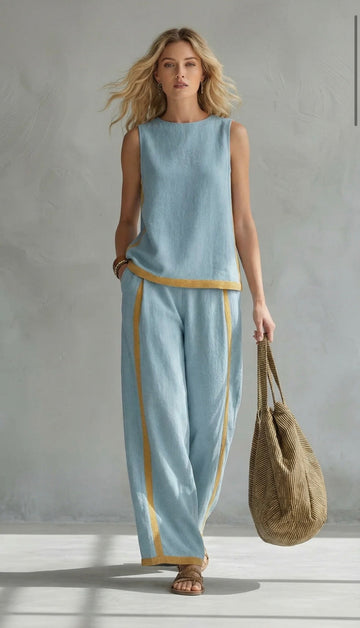 Shania™ Casual-Chic Zweiteiliges Set