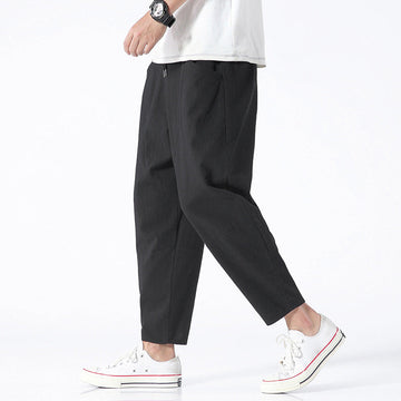 Herren Freizeithose im Harem-Stil – Locker