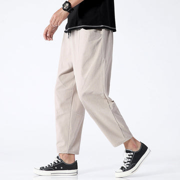 Herren Freizeithose im Harem-Stil – Locker