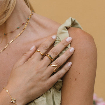 Goldener Wellenring