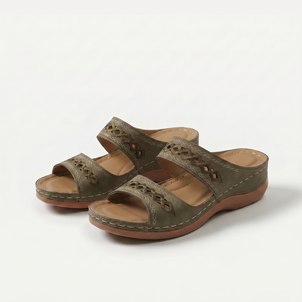 Monta - Gepolsterte orthopädische Sandalen
