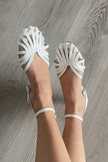 Vittoria | Goldene Juwelen-Sandalen