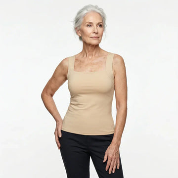 Roxanne | Tanktop mit integriertem Komfort-BH