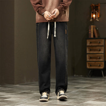 Lockere Straight-Jeans