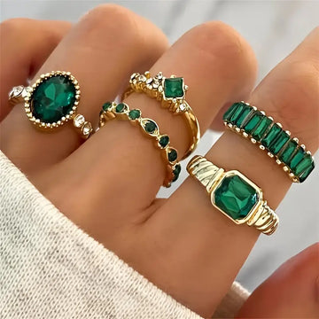Ringset Smaragd Imperial