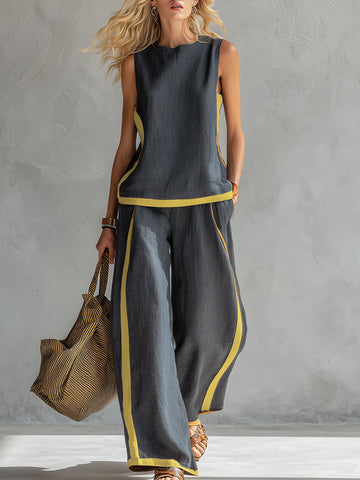 Shania™ Casual-Chic Zweiteiliges Set