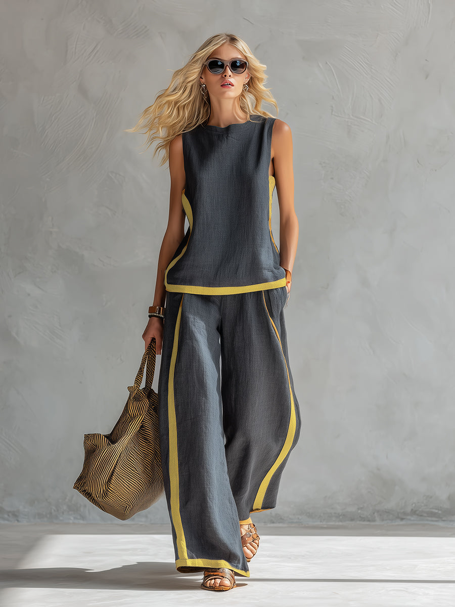 Shania™ Casual-Chic Zweiteiliges Set