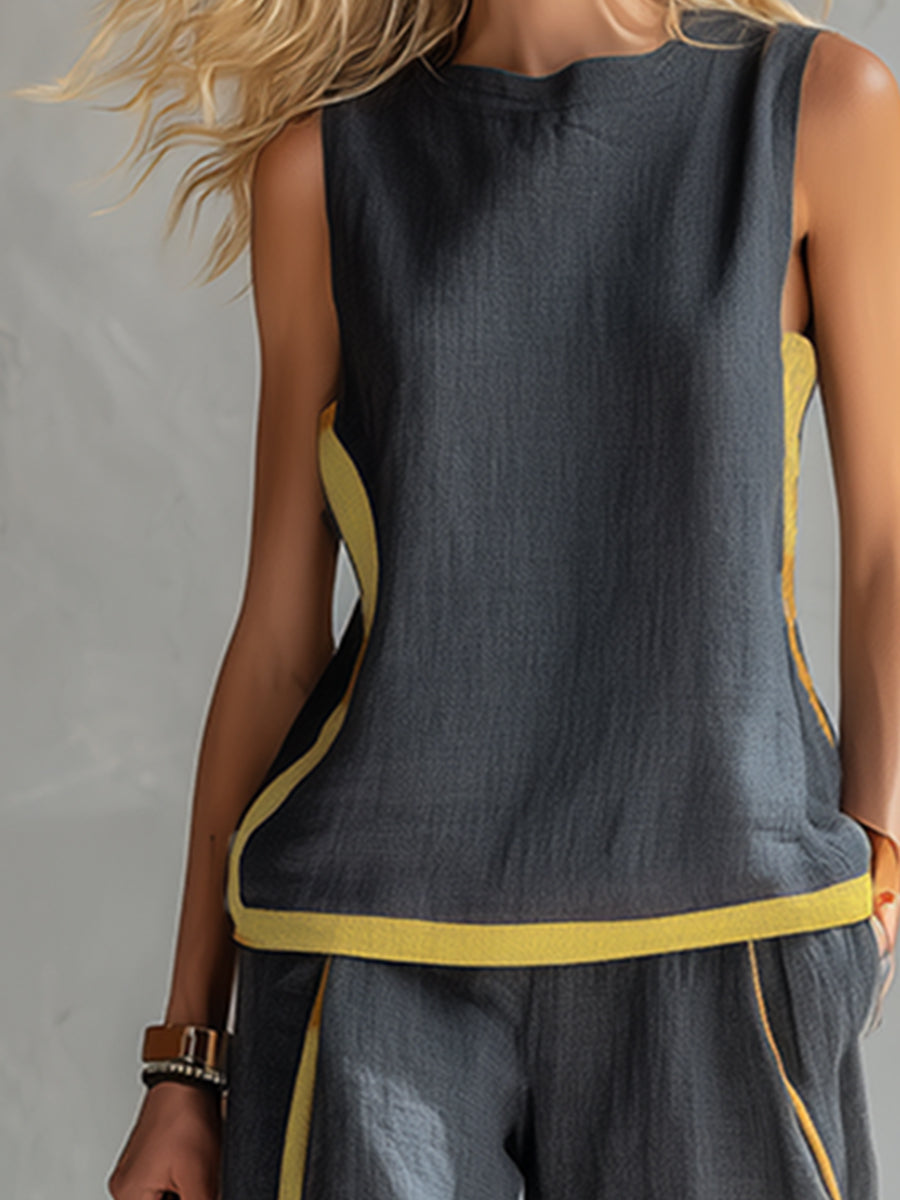 Shania™ Casual-Chic Zweiteiliges Set