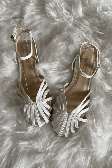 Vittoria | Goldene Schmucksandalen