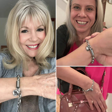 Goldenes Herz Charm Armband