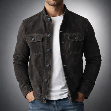 Elegante Wildlederjacke