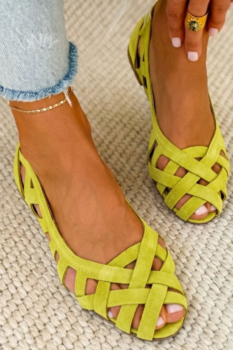 Caterina | Geflochtene Sommerschuhe – Viva Sandalen