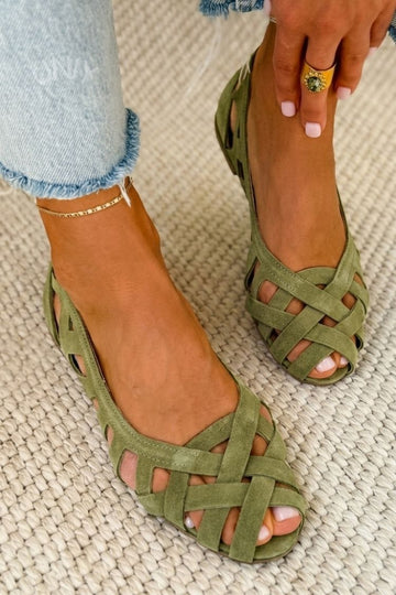 Caterina | Geflochtene Sommerschuhe – Viva Sandalen