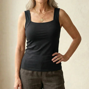 Roxanne | Tanktop mit integriertem Komfort-BH