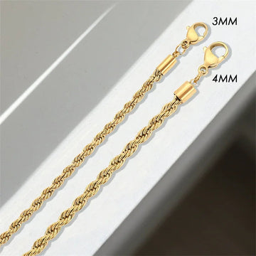 Gigi Seilkette Gold Armband