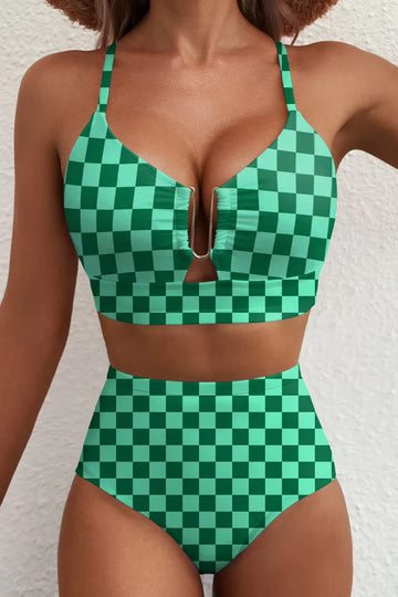 Fiona - Eleganter Figurformender Hochtaillen-Bikini
