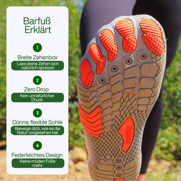 Airflex - Barfußschuhen