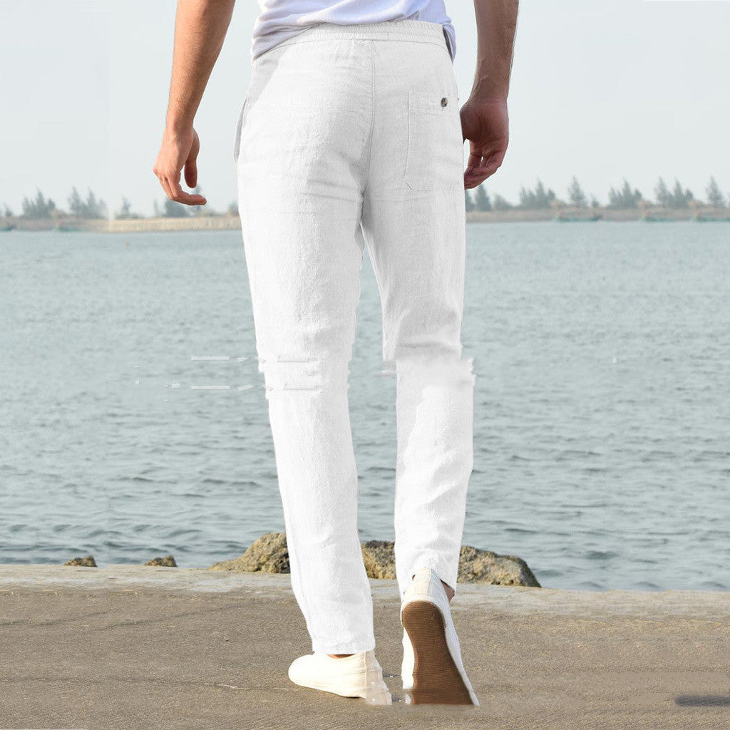 Herren Freizeithose mit elastischem Bund