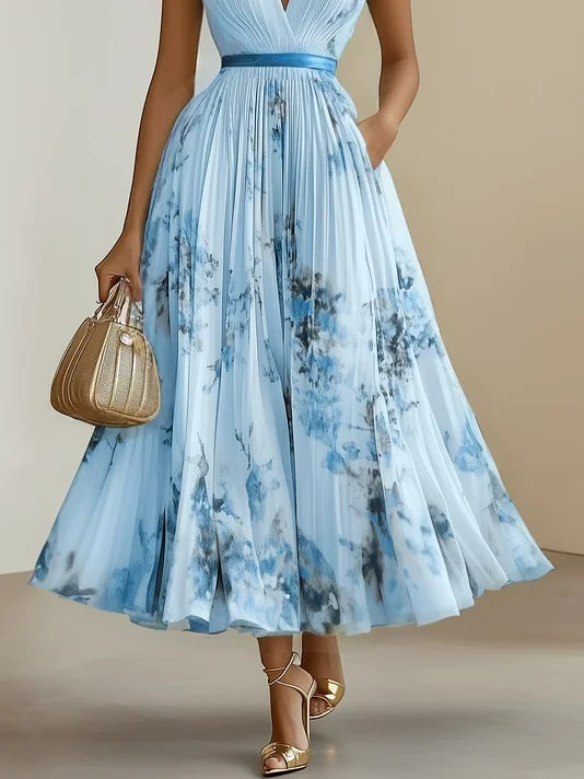 YVETE | Fließendes Wickelkleid