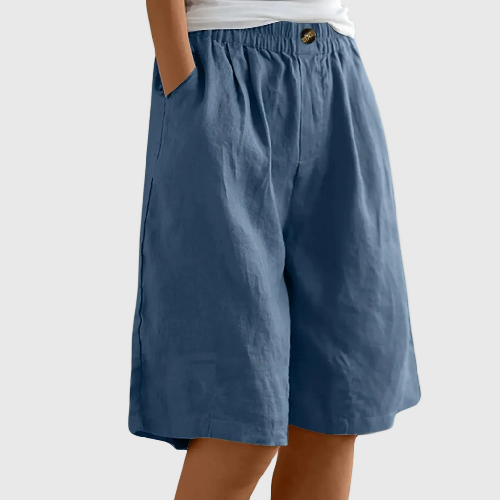 Ella | Weite Shorts mit Gummizug