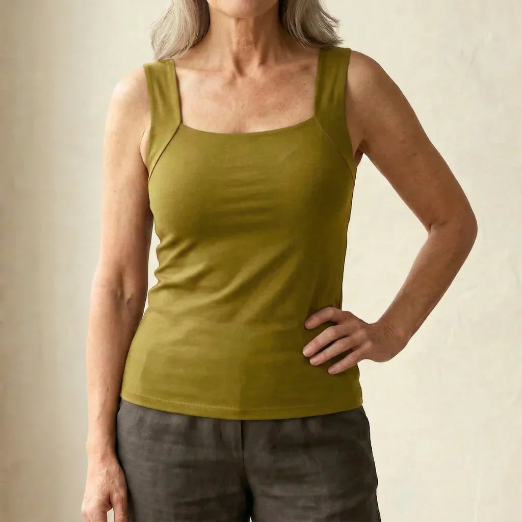 Roxanne | Tanktop mit integriertem Komfort-BH
