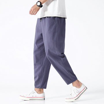 Herren Freizeithose im Harem-Stil – Locker