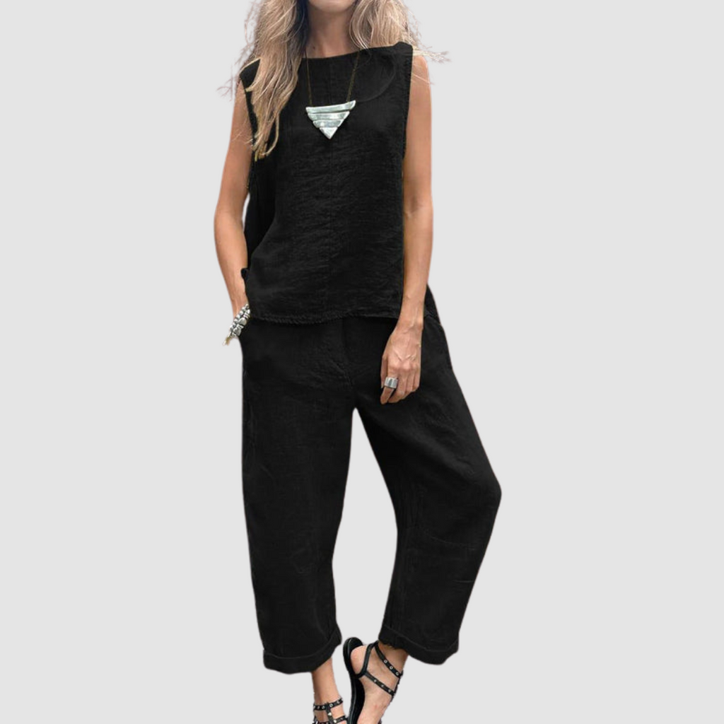 Suzette™ Leichtes Sommer-Zweiteiliges Set