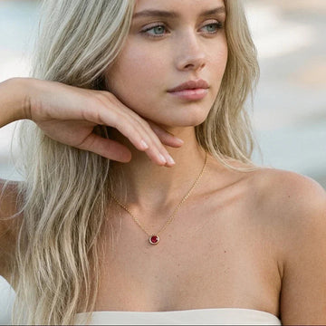 Amelia Geburtsstein Kette