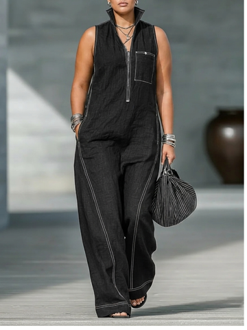 VELMA™ - ELEGANTER ÄRMELLOSER JUMPSUIT