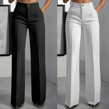Damen Anzughose mit hoher Taille