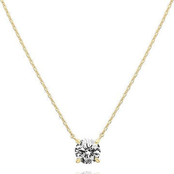 Halskette Aurora Kristall | Gold