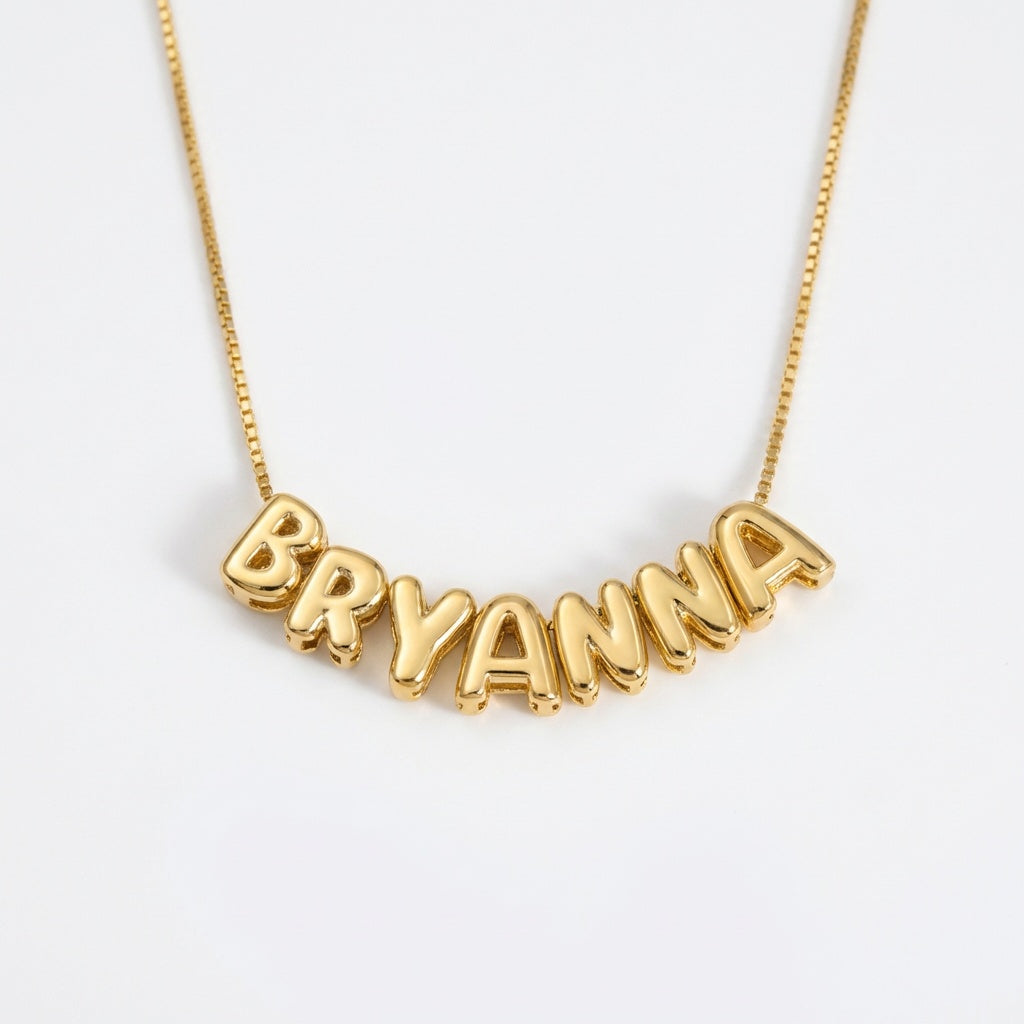 Brigitte Atelier Namens-Bubble-Kette