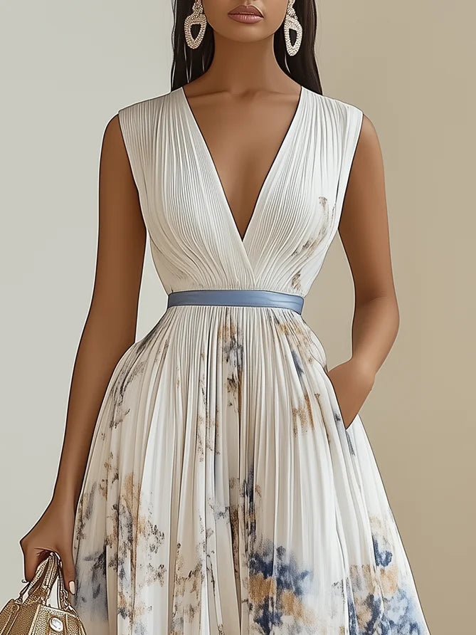 YVETE | Fließendes Wickelkleid