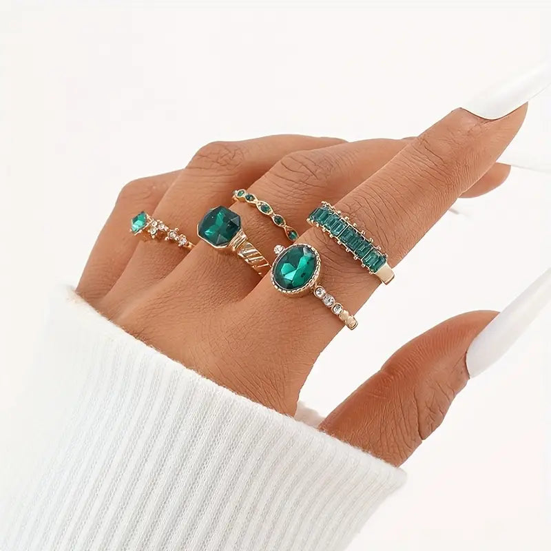 Ringset Smaragd Imperial