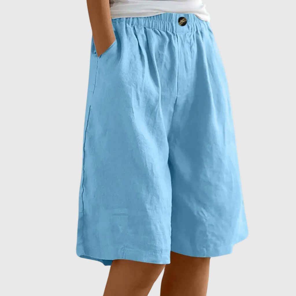 Ella | Weite Shorts mit Gummizug