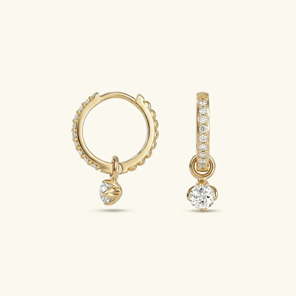 Blake Wendbare Diamant Creolen